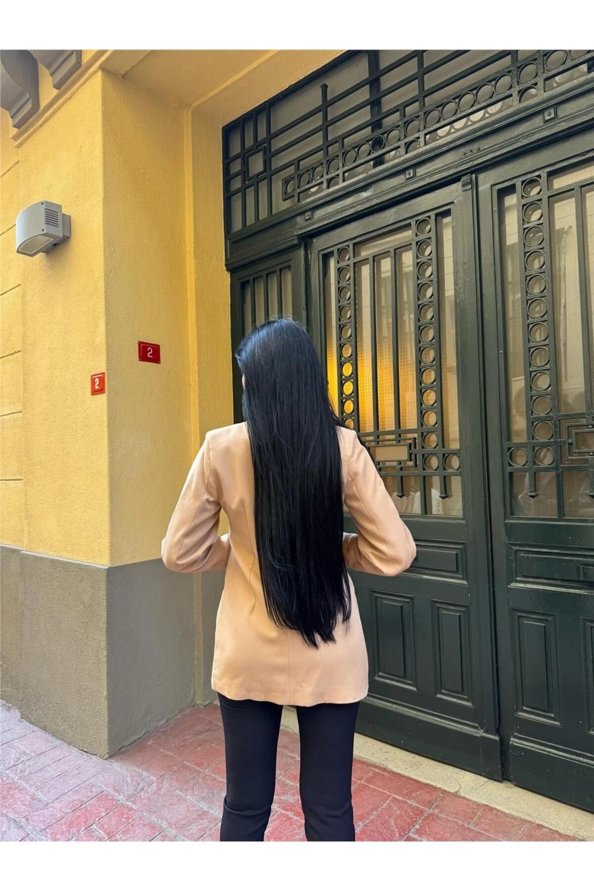 Taş Koton Viskon Kolu Taşlı Ceket