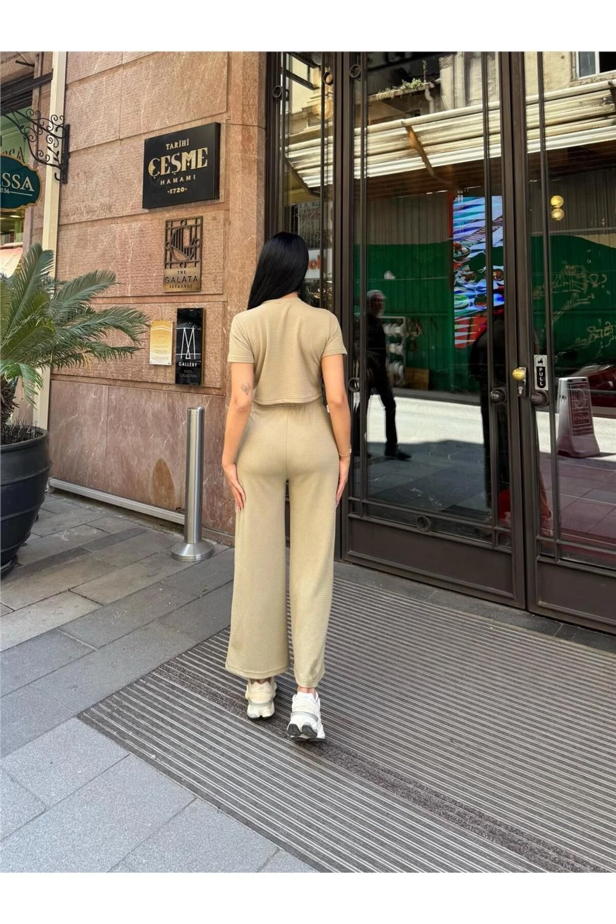 Vizon Modal Esnek Kumaş Bisiklet Yaka Takım