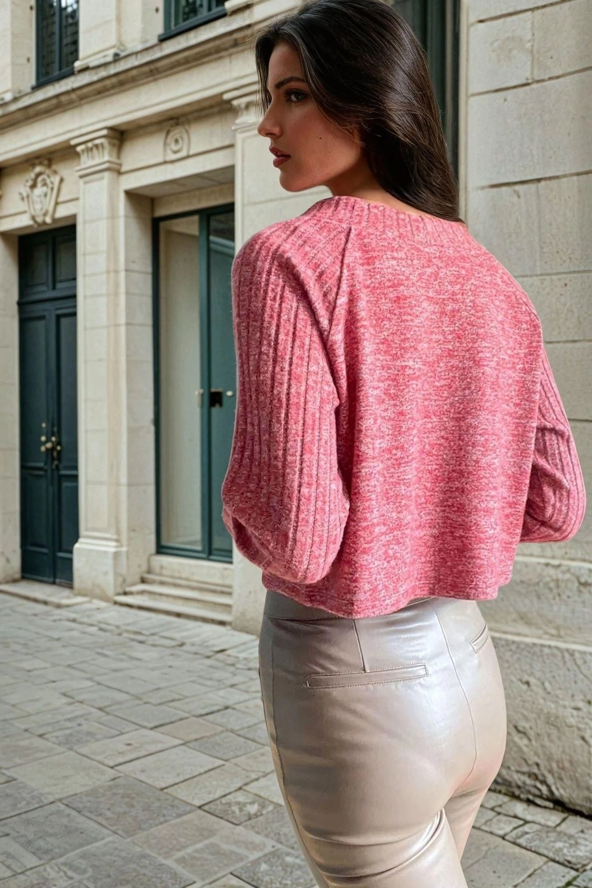 Bordo, V Yaka, Kısa Bluz